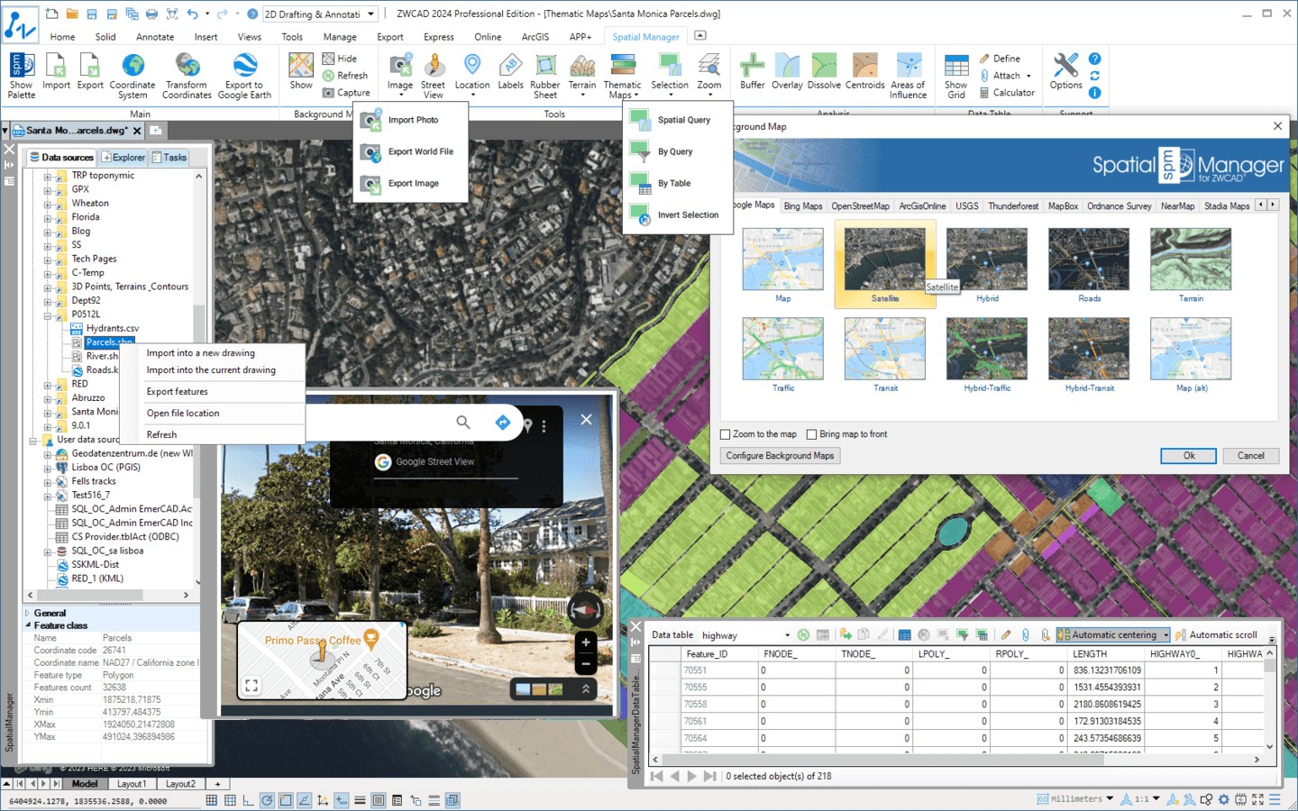 Spatial Manager para BricsCAD